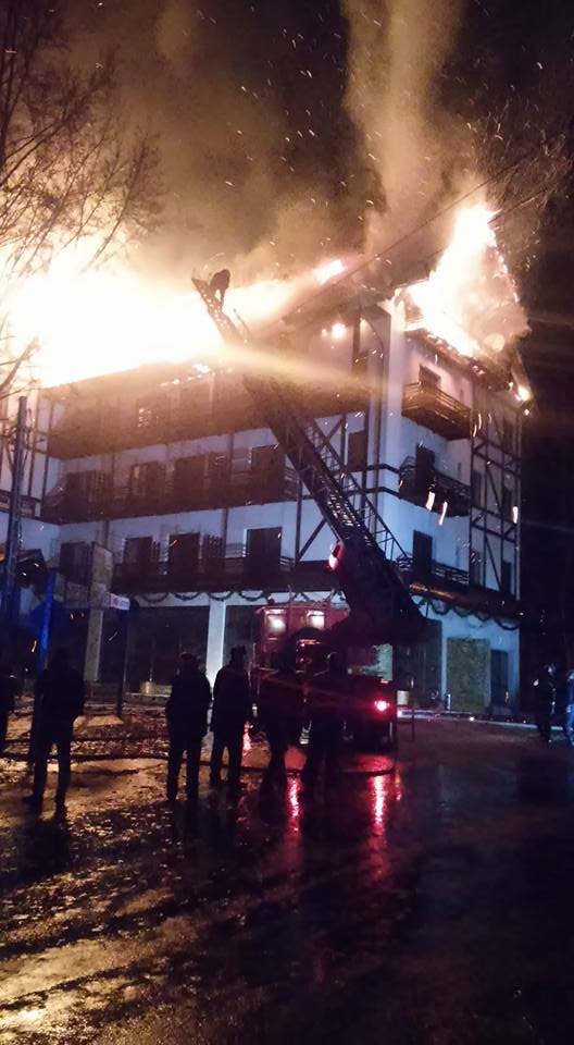 incendiu posada arges 2